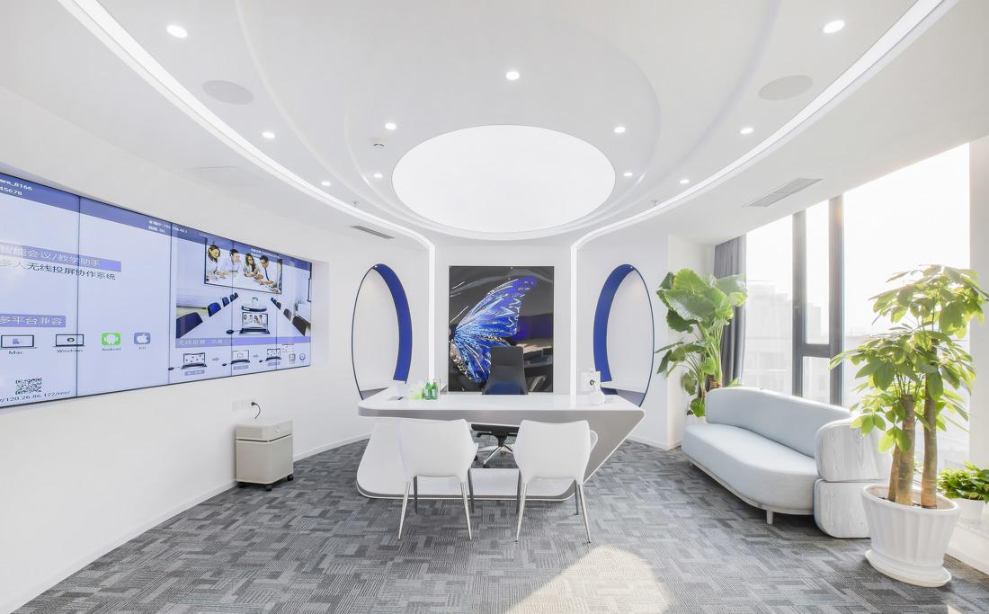 优加豪斯新作 | 未来智能办公的动感弧线-28