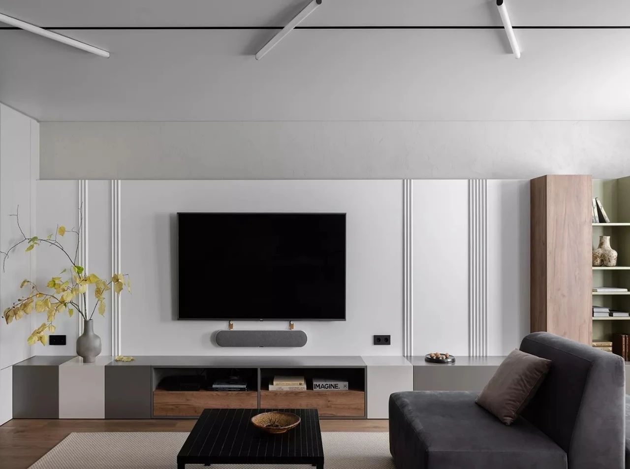 81㎡独居男人的现代空间设计-0