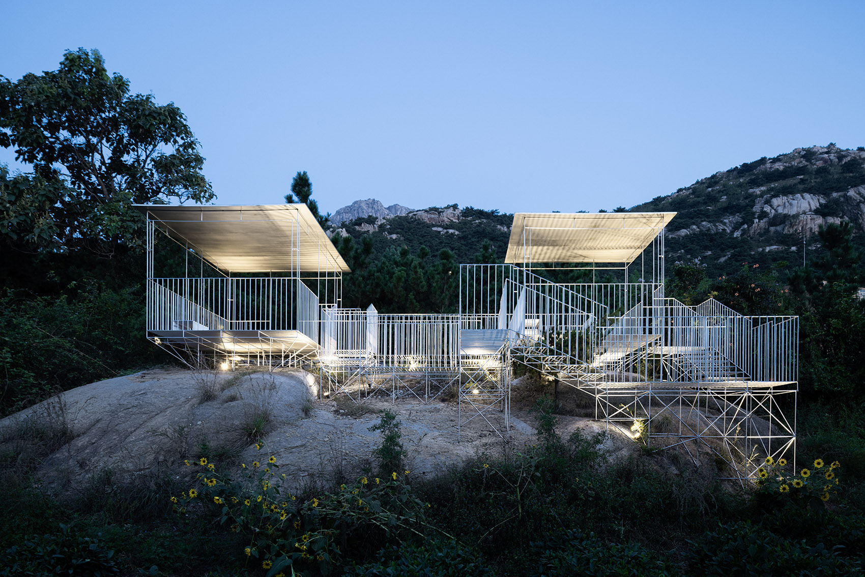 日照思想游园 – 物外剧场与逍遥阁丨中国日照丨孔祥伟工作室-82