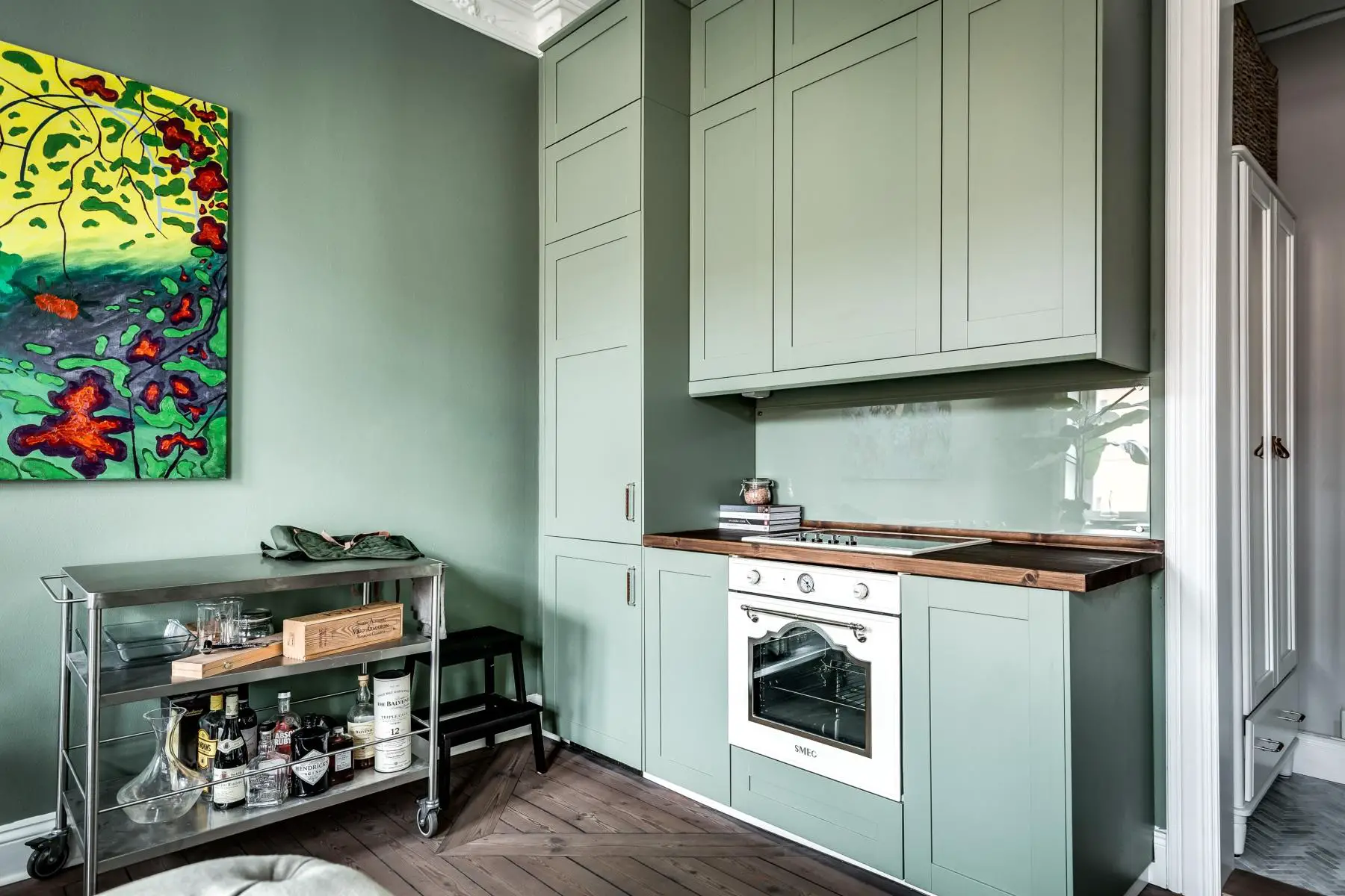 绿意盎然的水墨空间-12