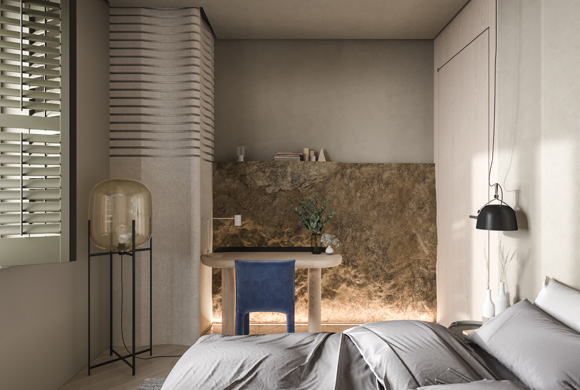 Guryevskaya Sloboda 村住宅室内设计丨Sergey Kachalov-23