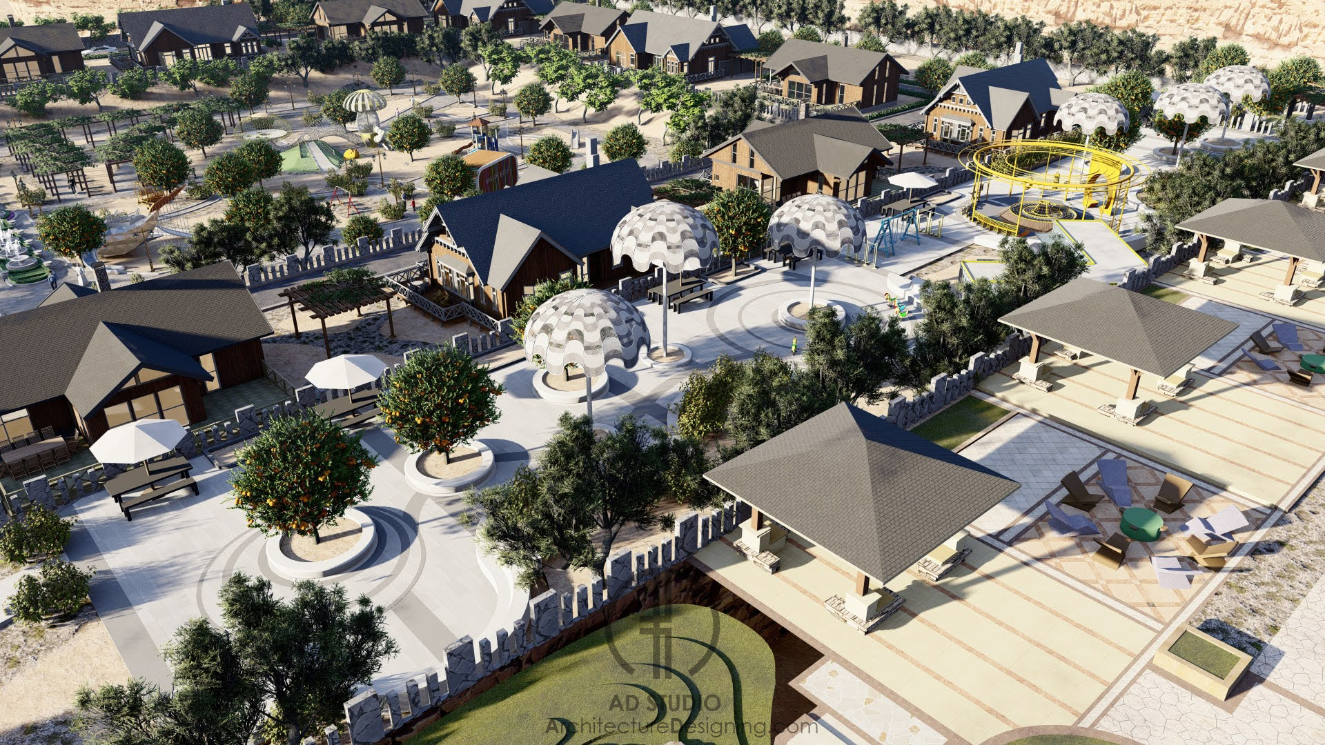 KSA 旅游中心建筑景观设计丨AD 工作室-11