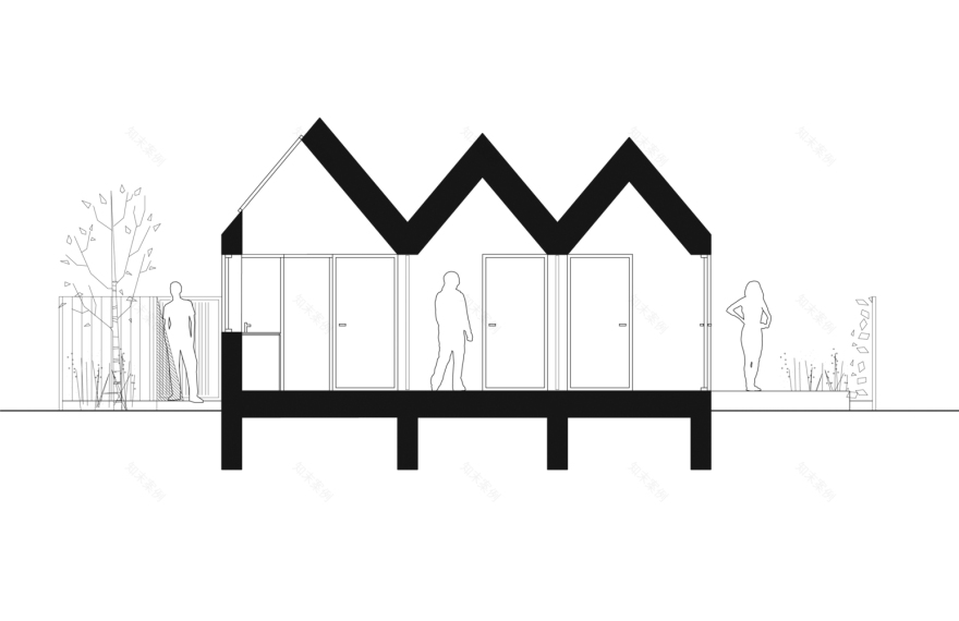 Strandvejen 35 夏日小屋丨Jesper Kusk Architects-12