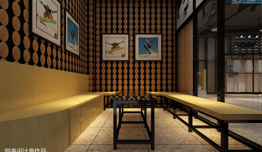 雪线单板俱乐部 室内设计-80