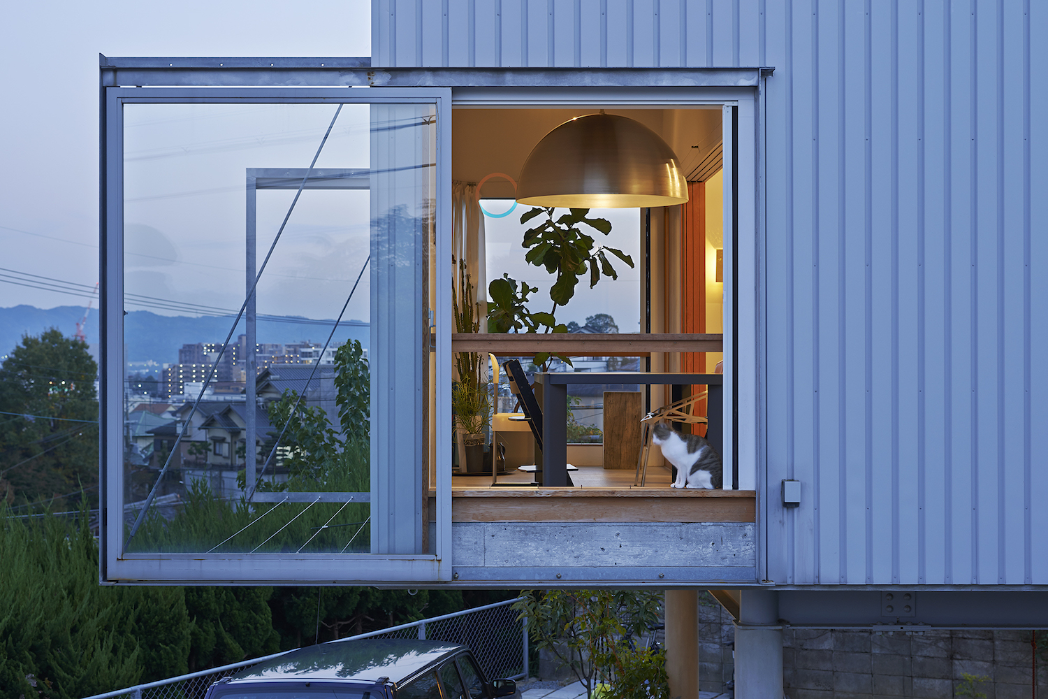 奈良新轻陶器建筑 | 自然光与隐私的完美融合-3