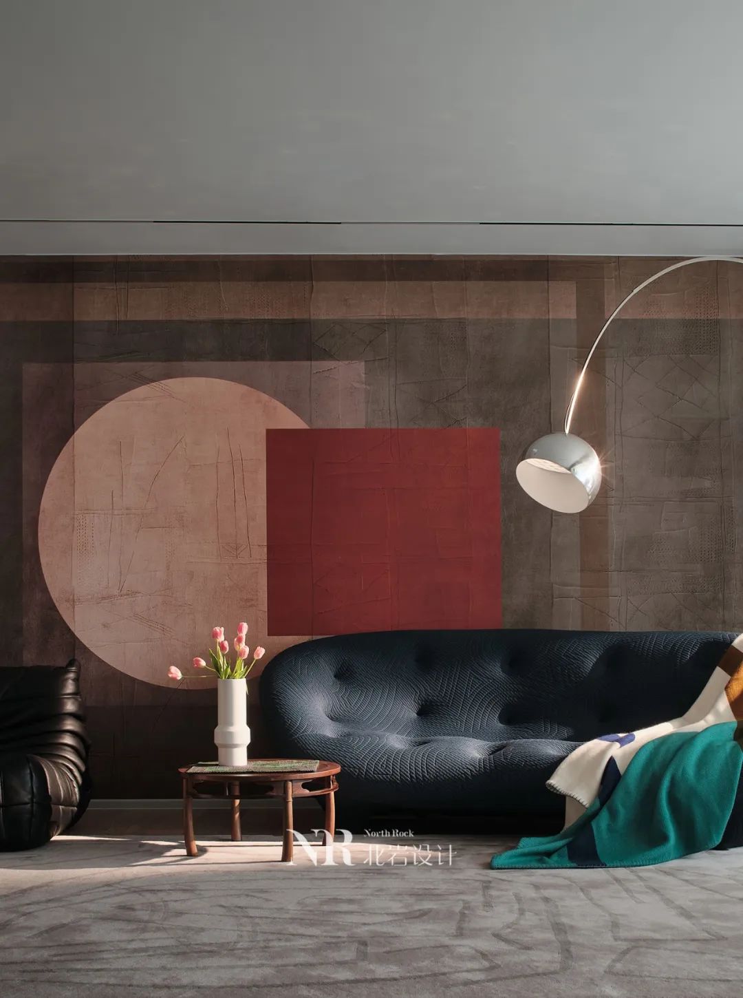 色彩斑斓的艺术之家 · 南京五矿九玺台丨中国南京丨北岩设计-131