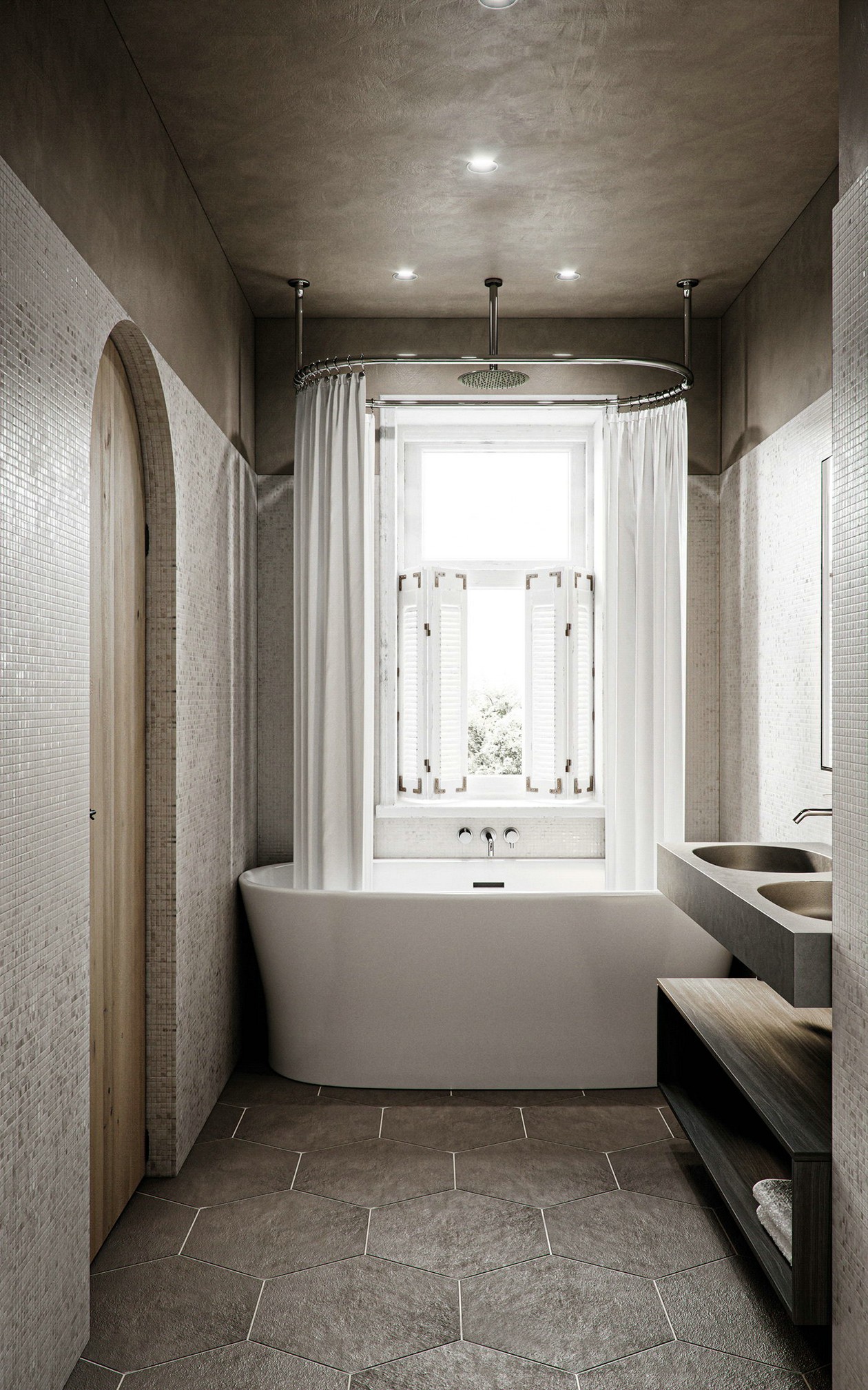 侘寂风复古平层-8