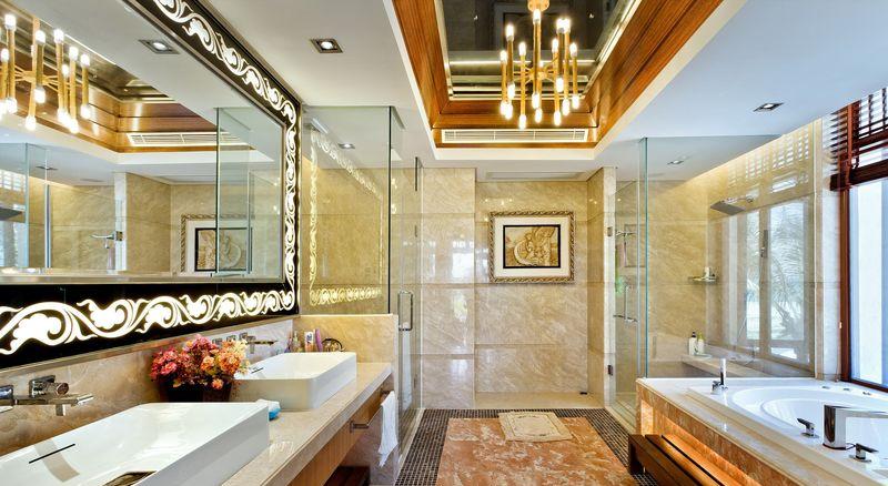 三亚清水湾别墅 | 东南亚风情融入现代设计-12