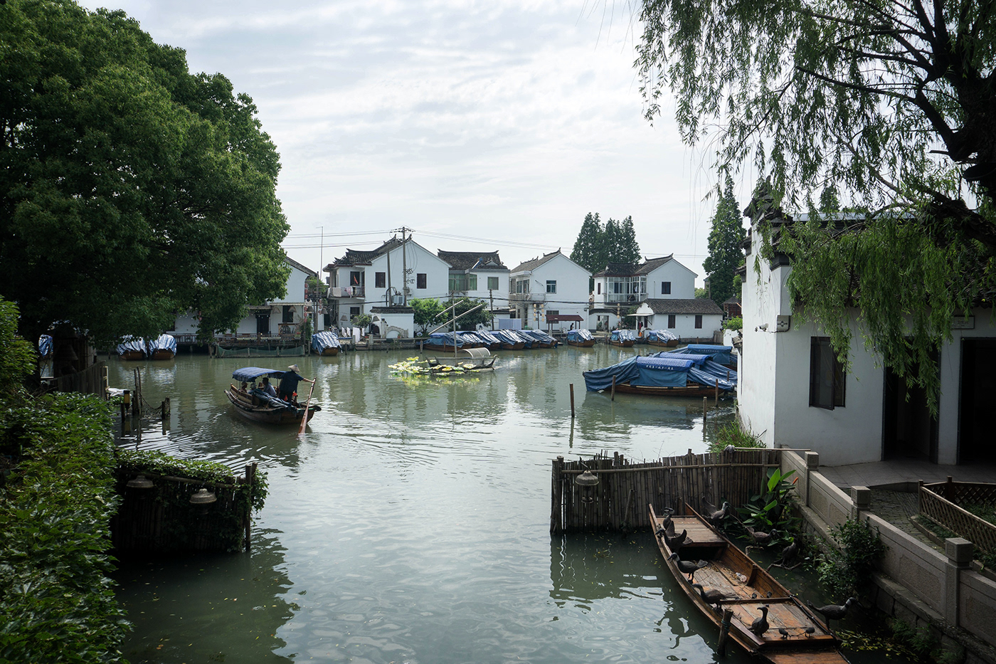 A town south of the Yangtze River in China—Zhou zhuang-5