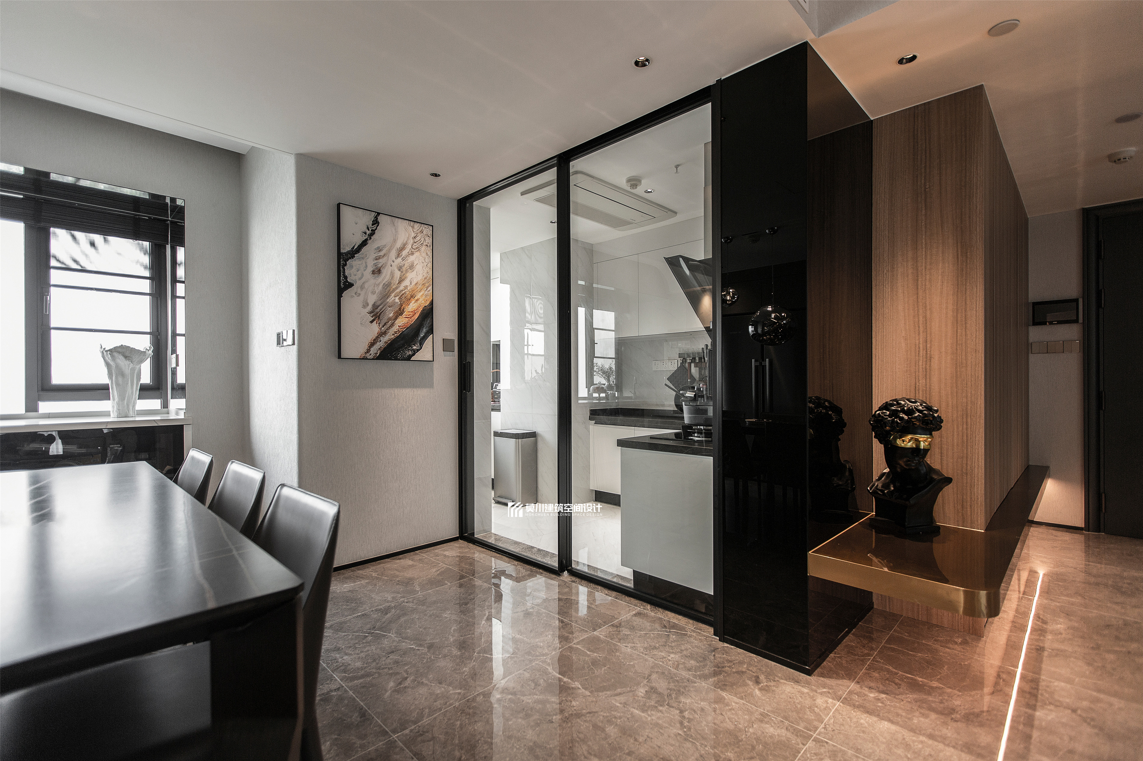 香山美墅现代温馨家居设计丨莫川-29