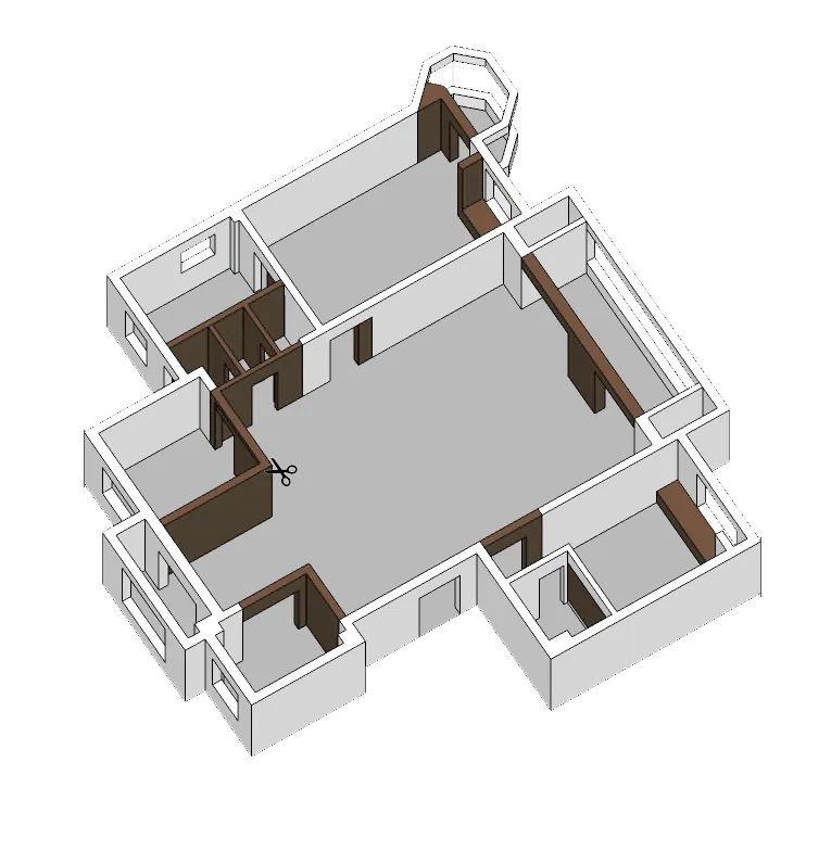180㎡两居室诠释极简生活,开放式设计展现大宅气度-2