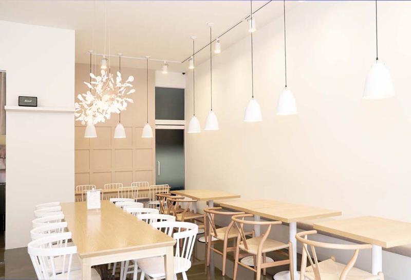 温馨二十平米咖啡厅设计，照明点亮空间-4