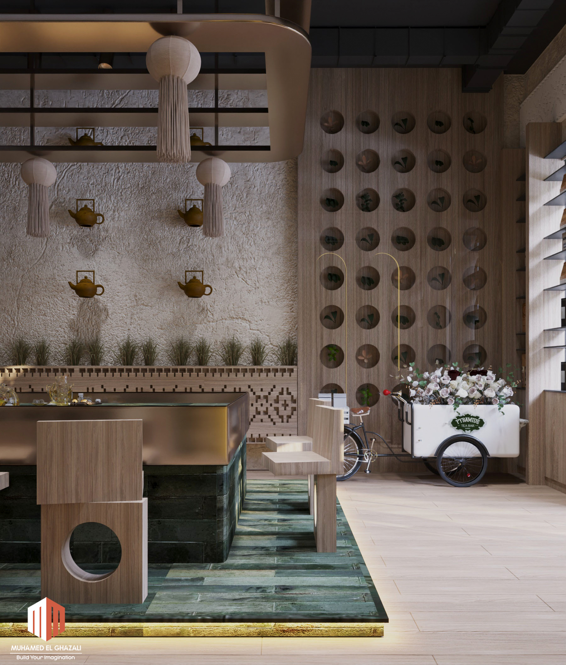 茶馆设计丨卡塔尔-4