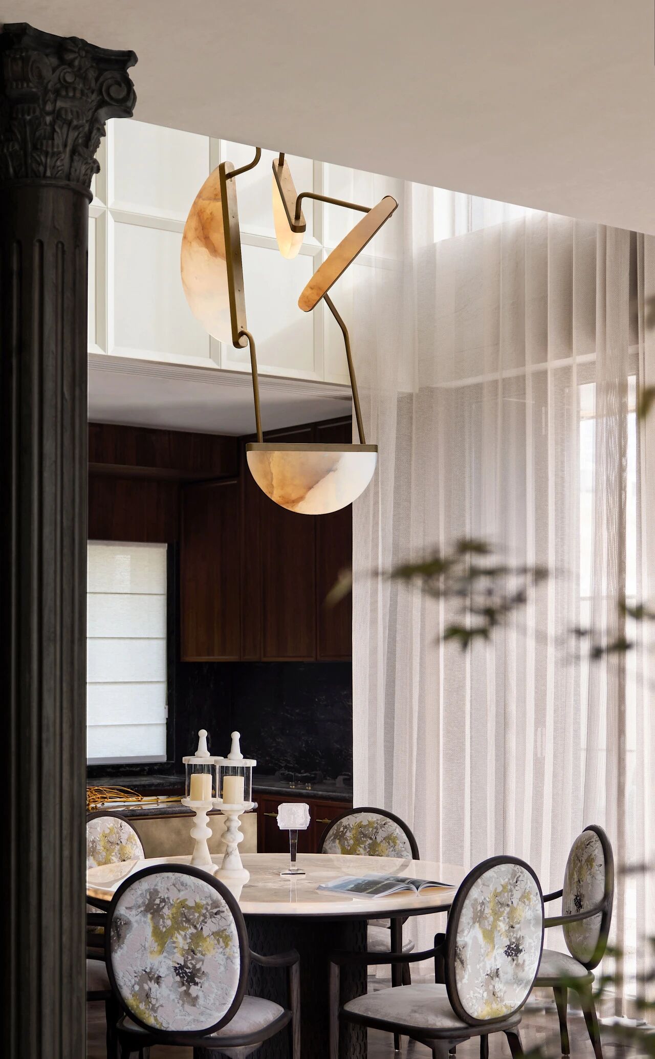 金地御湖颂丨中国广州丨硬装矩阵纵横,软装矩阵鸣翠-14