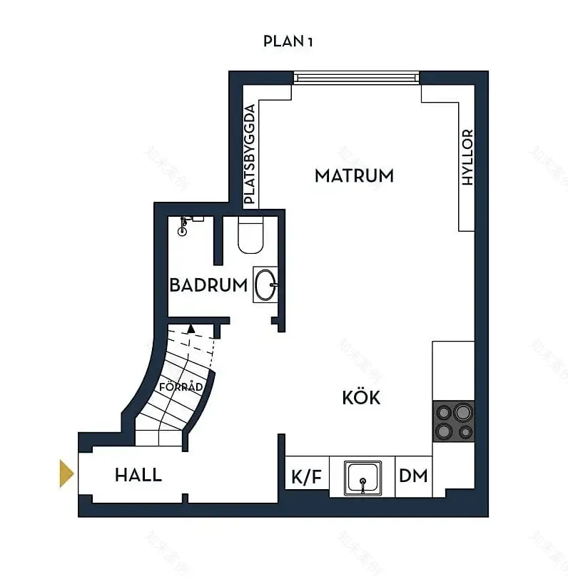 瑞典斯德哥尔摩独特书香公寓设计-21