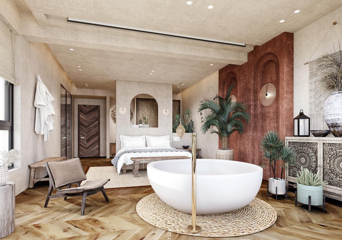 三舍 · 167㎡ 停格丨设计师辉辉-10