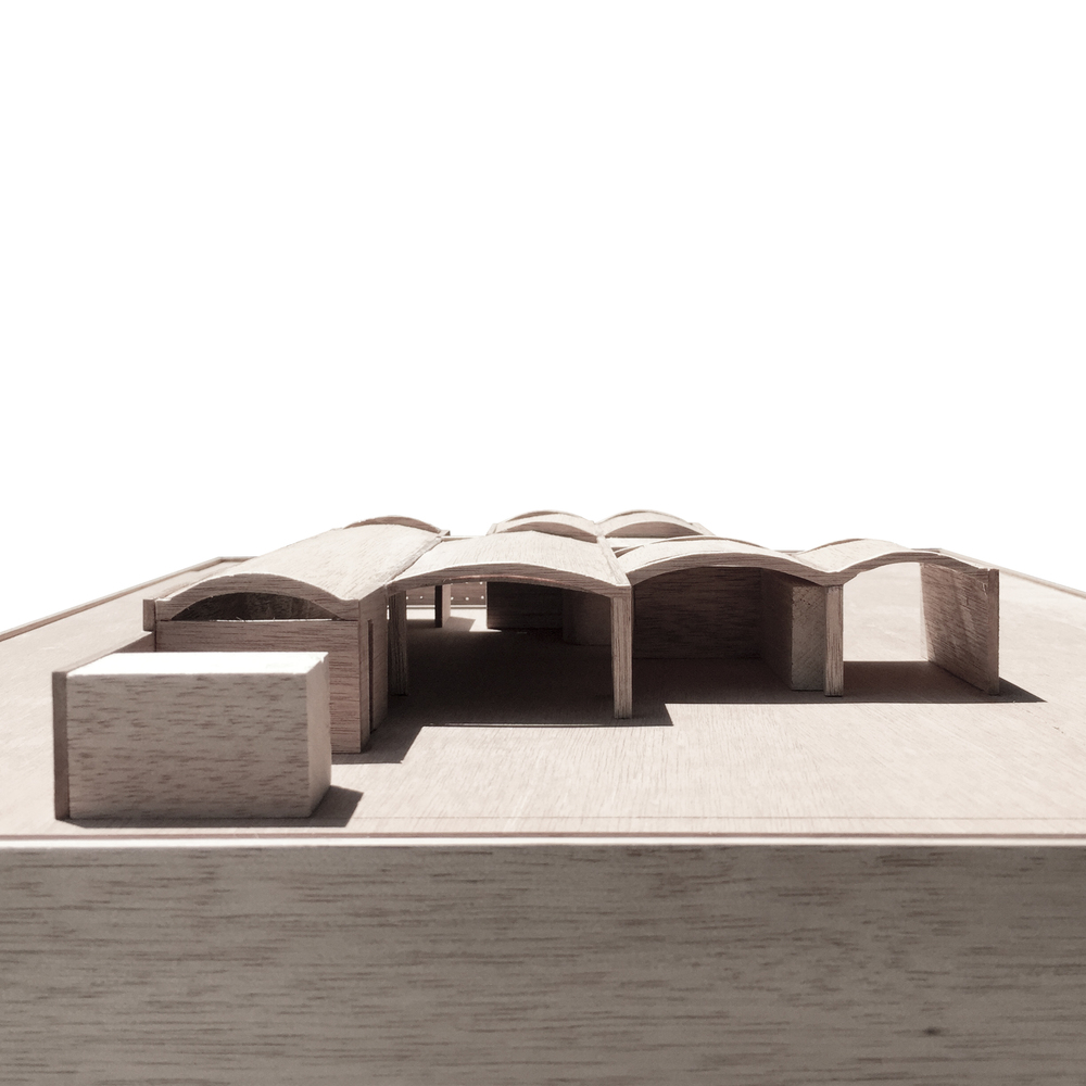 乌拉圭 HQ 住宅 | 带加泰罗尼亚穹顶的现代空间-34