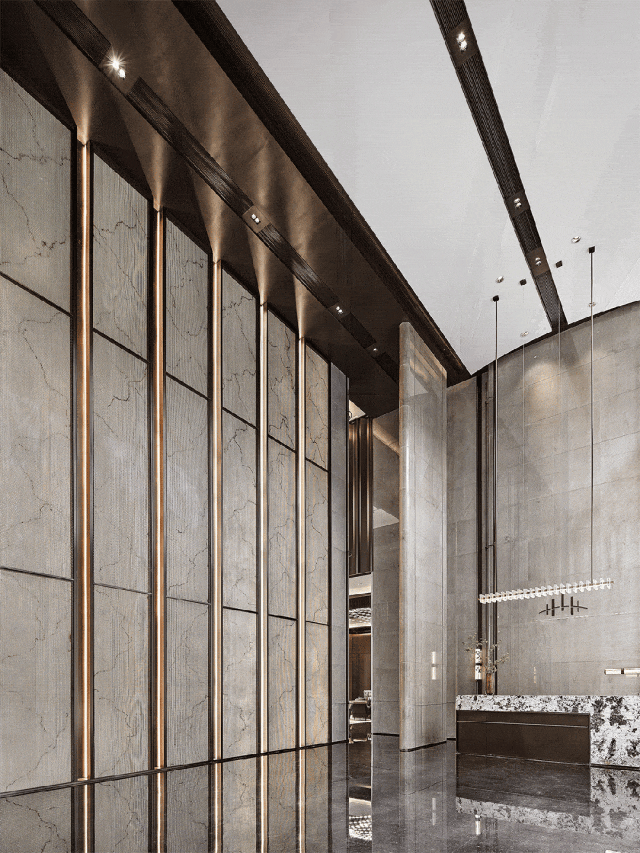 信达·时代央著·湖璟售楼中心 | 叶胤祥打造 900㎡都市谧静空间-7