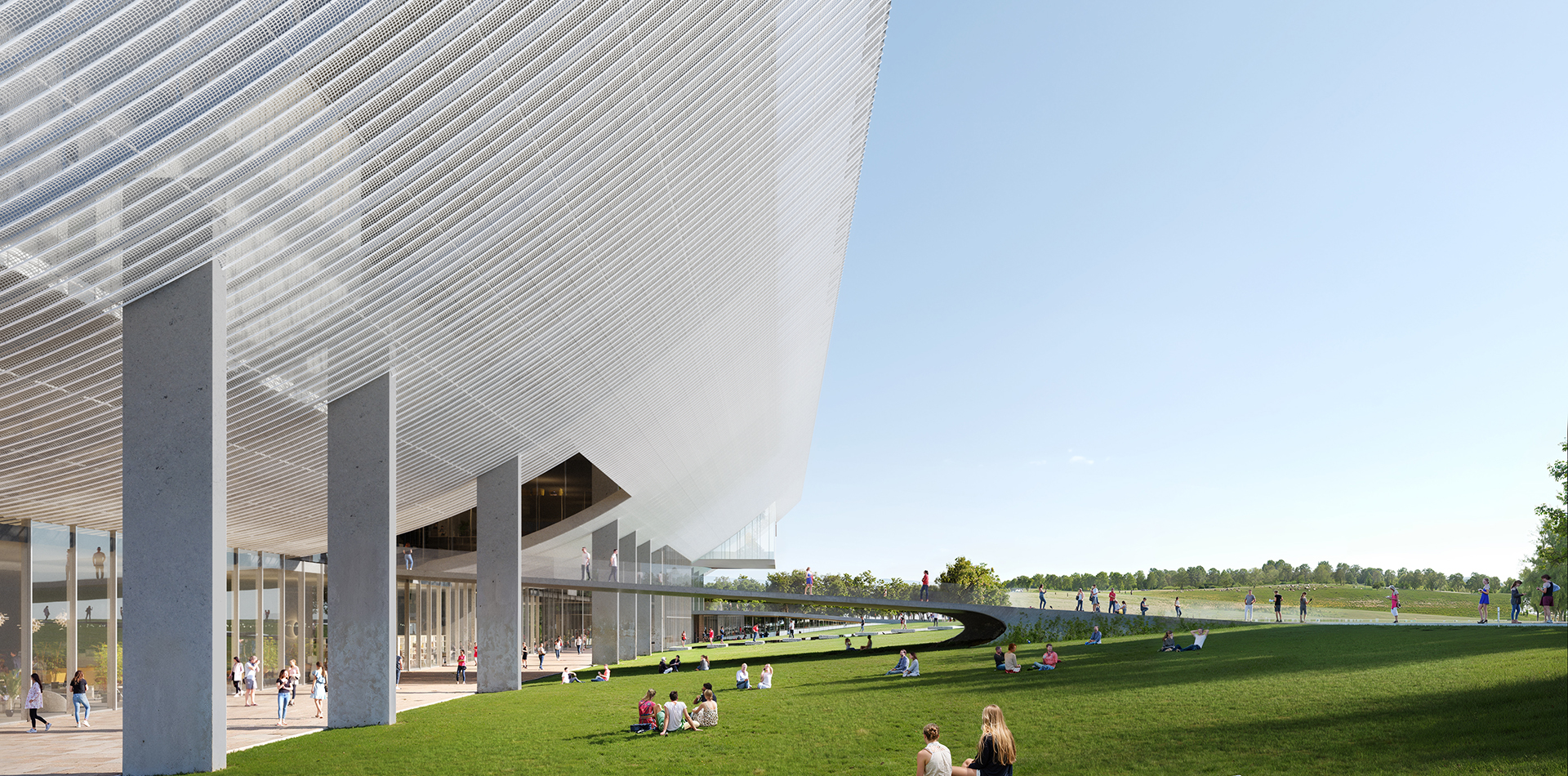 国立民俗博物馆迁建建筑设计竞赛（参赛作品）丨디엔비건축사사무소-4