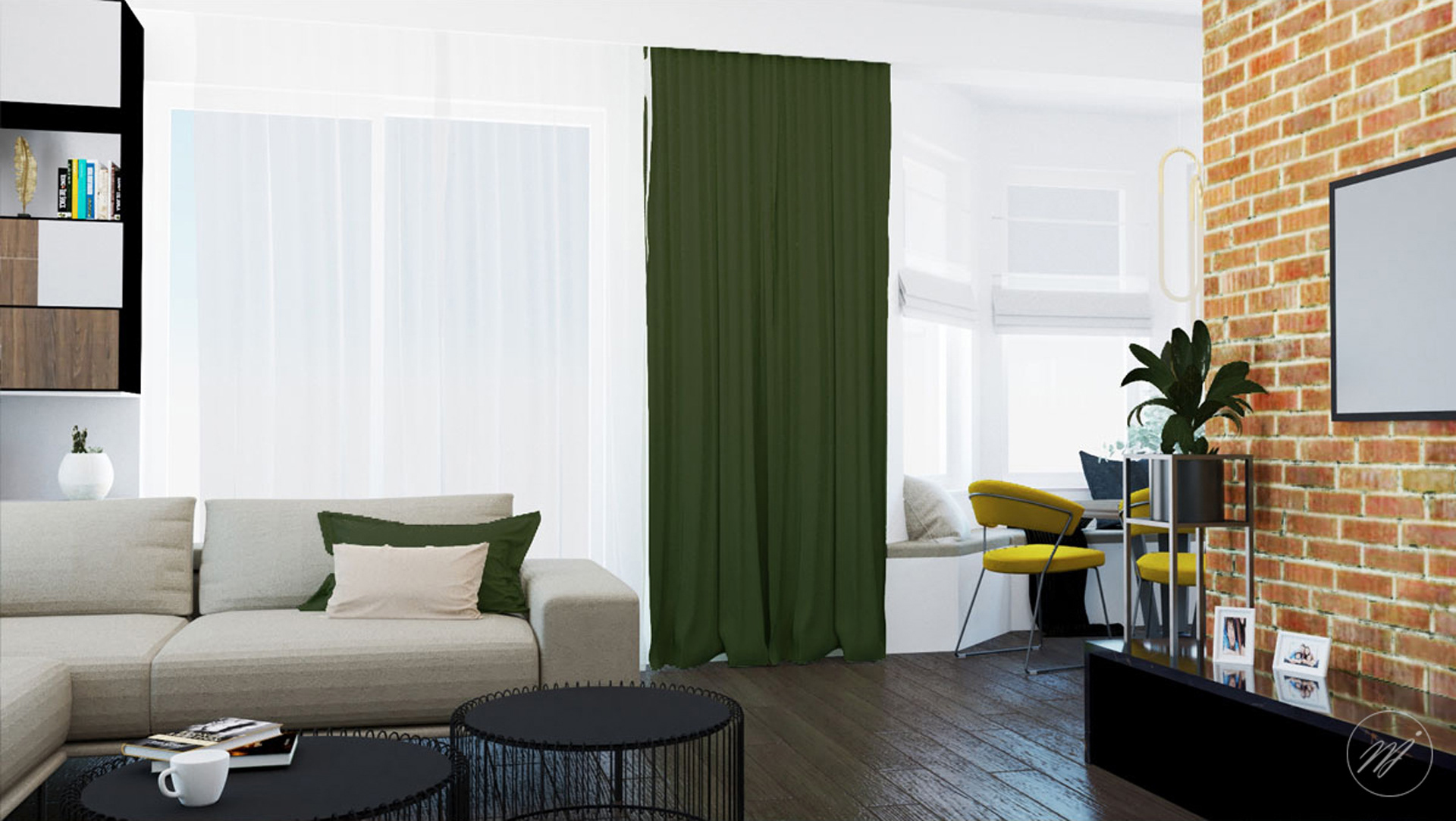 房屋室内设计一丨波兰弗罗茨瓦夫-5