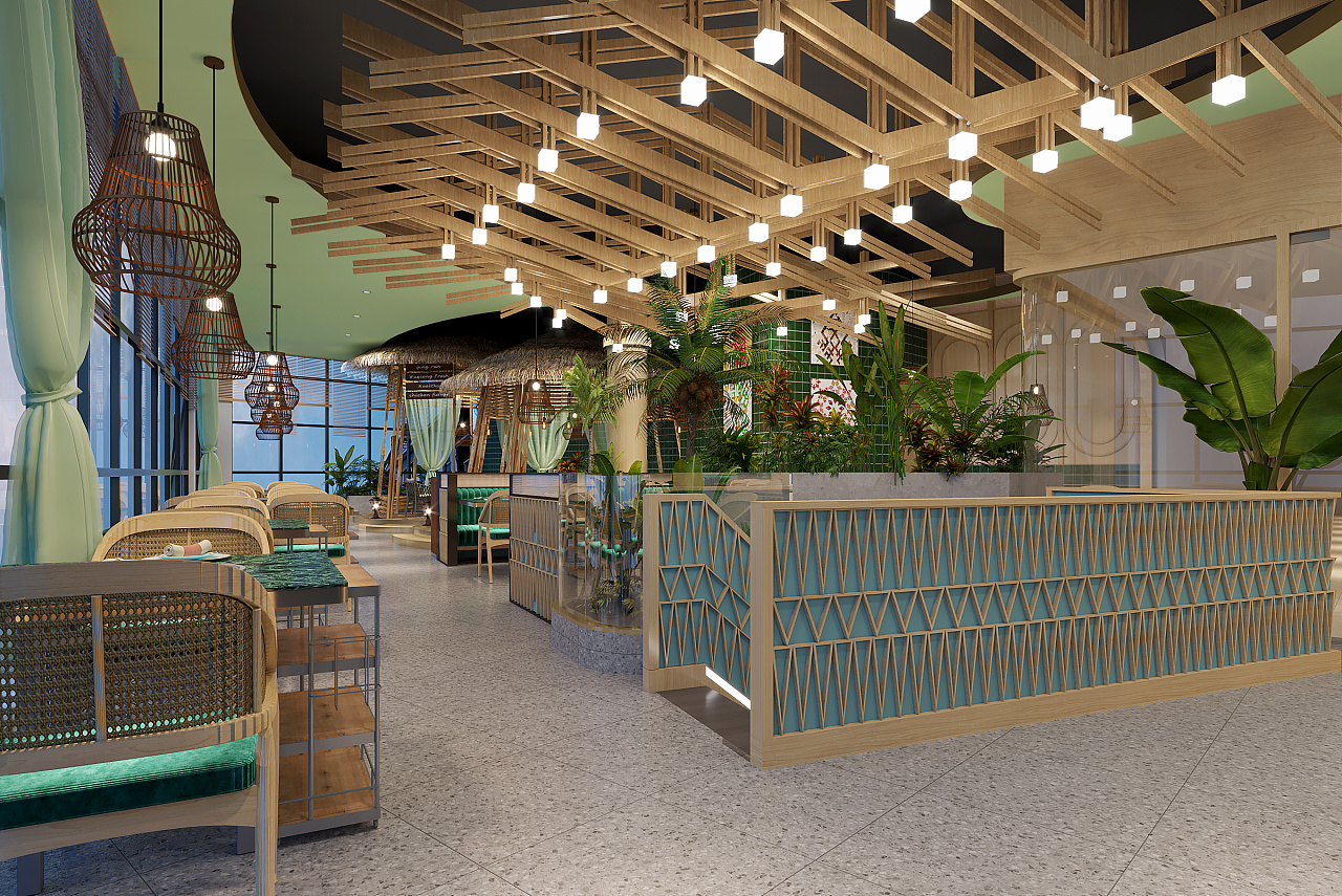 椰子鸡餐厅设计-4