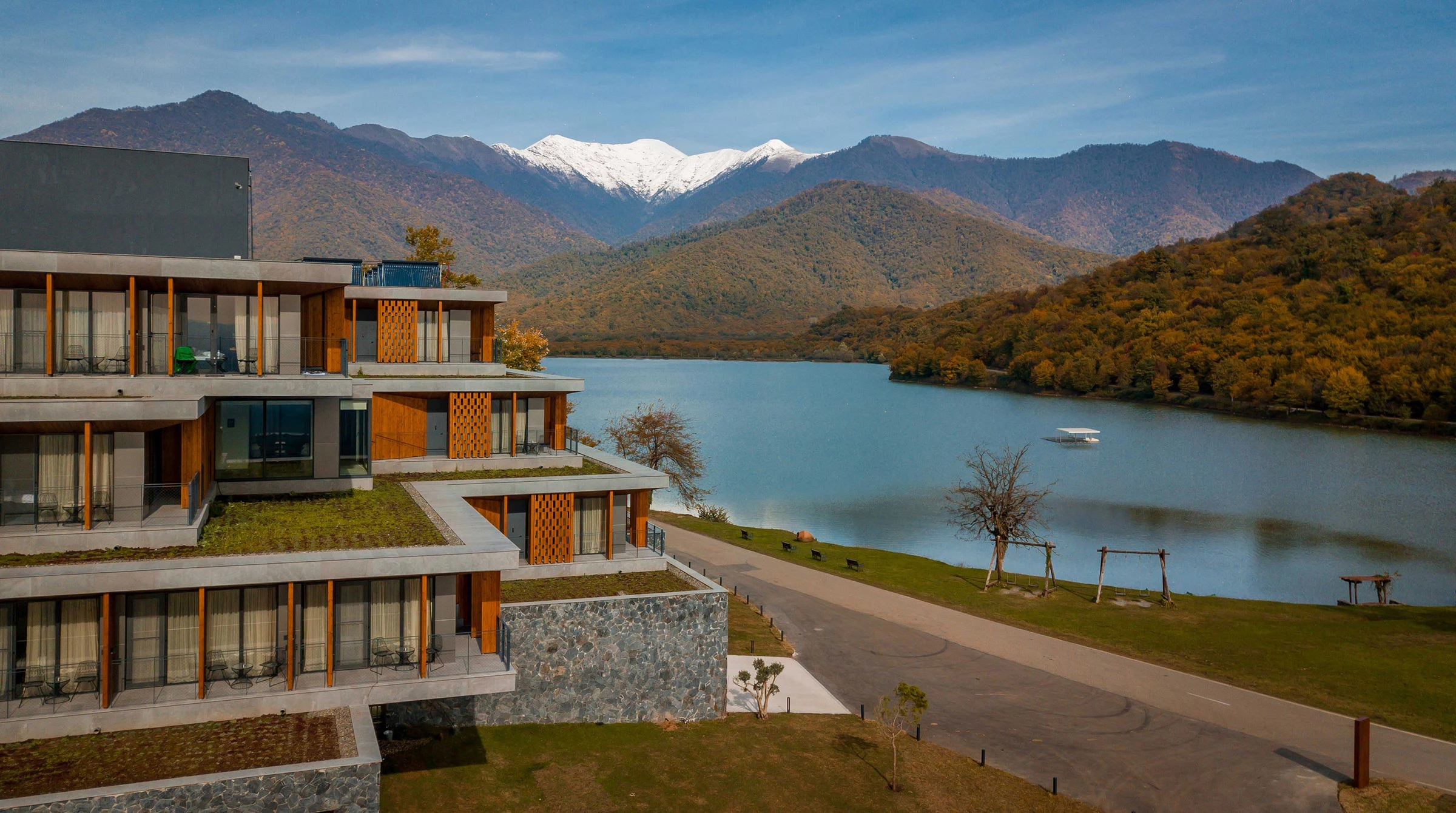 Georgia 山水间的生态酒店 Kvareli Lake Resort Hotel-29