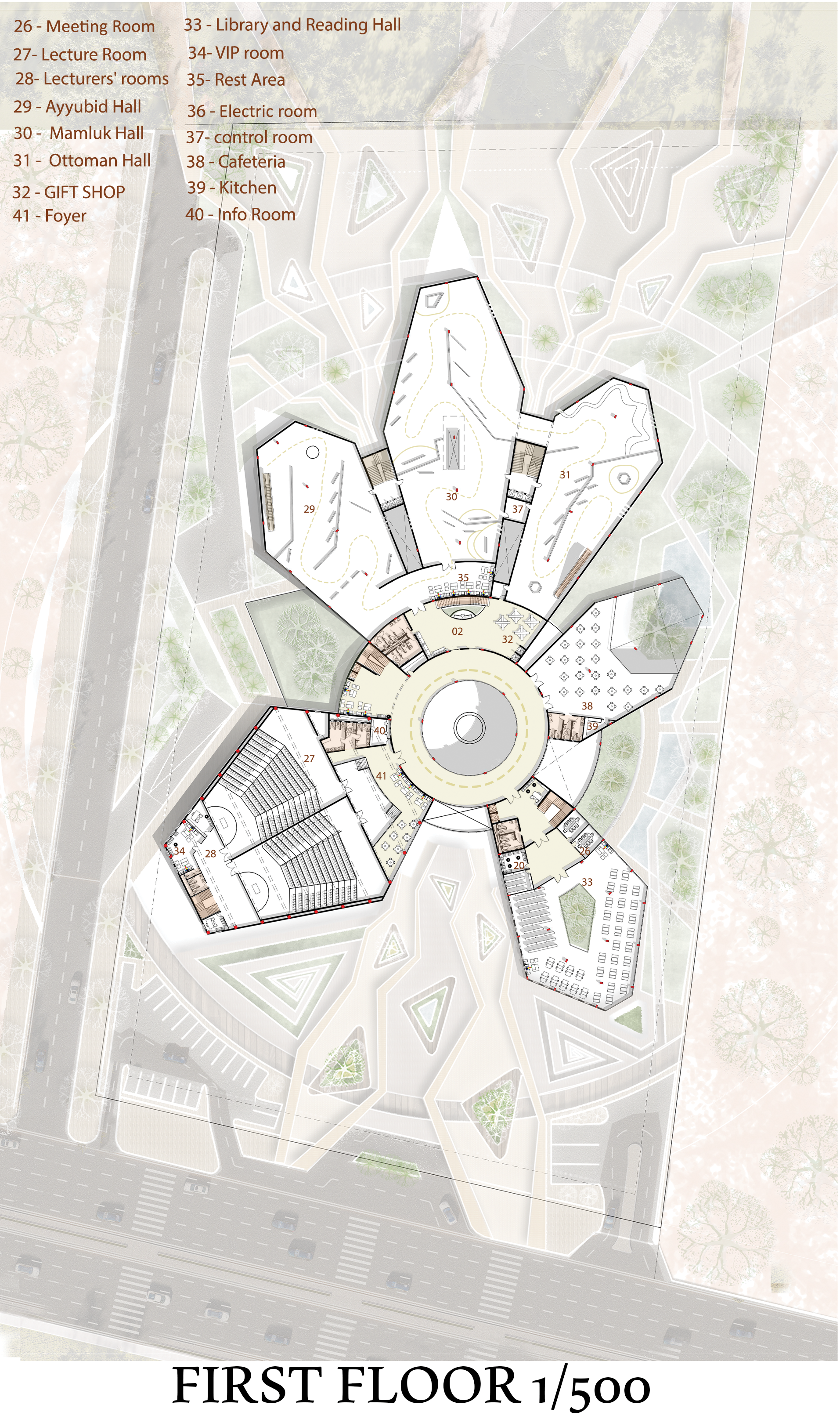 RUYA 博物馆伊斯兰建筑鉴赏丨Helwan 大学 Materia 分校-19