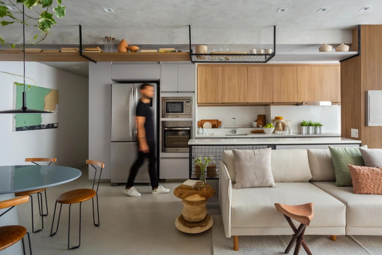 暖色温馨住宅设计丨Rafael Ramos-10