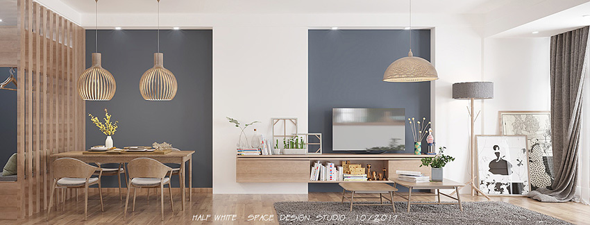 成都北欧风温暖住宅 | 原木与自然的和谐融合-4