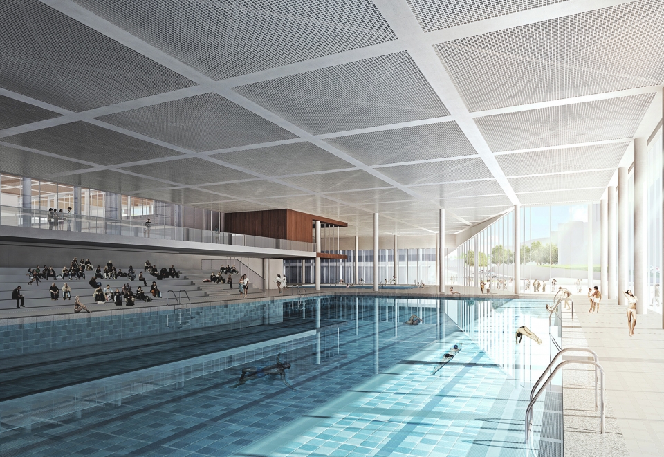 大浪文体中心中标方案 · 立方设计打造城市新地标-52