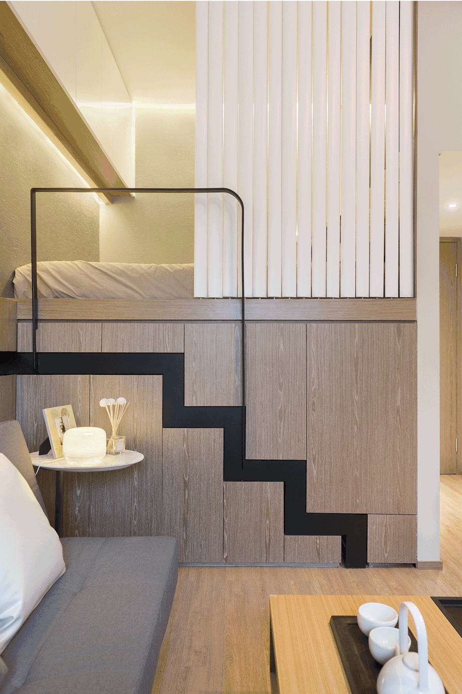 《WOW 新家》上海老公房改造，层高 3.25 米的空间魔法-31