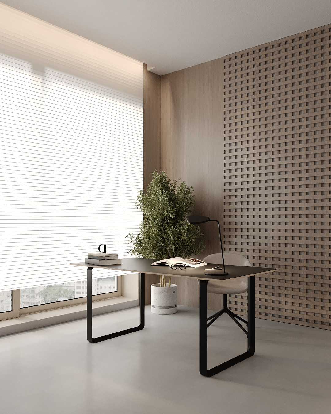 高级色系公寓设计 兼顾舒适与细节的家-6