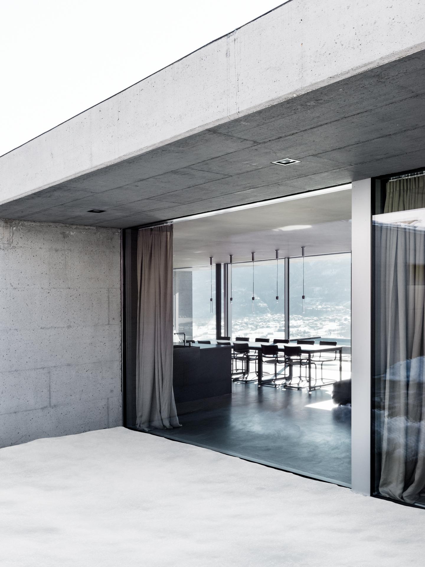 Italian architect Alfredo Vanottis terraced concrete house    意大利建筑师Alfredo Vanottis梯田混凝土房屋-9