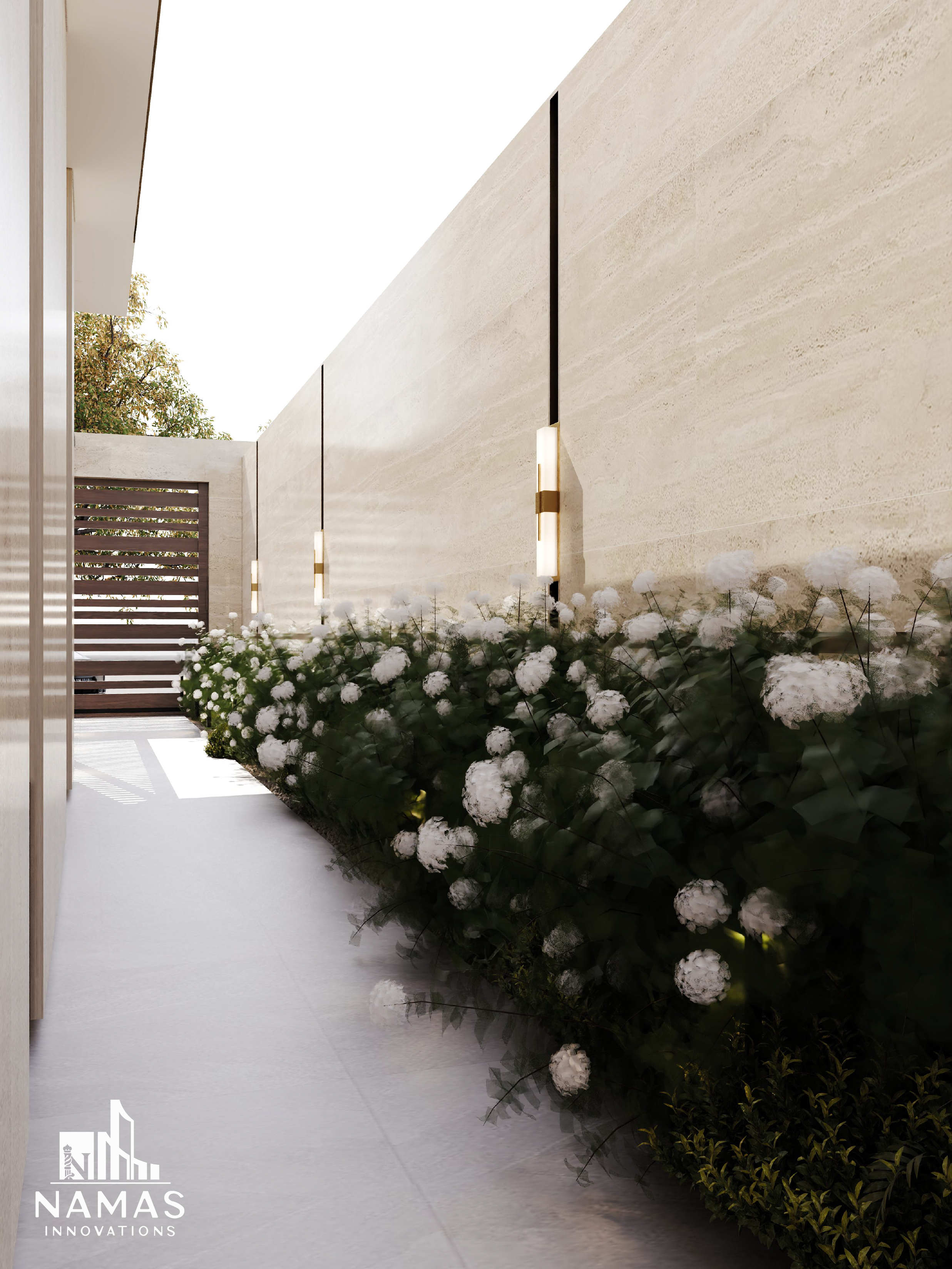 现代简约住宅外立面设计丨沙特阿拉伯丨Namasinnovation-8