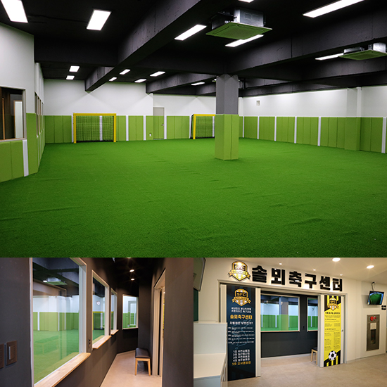 简约氛围的 62 平米室内足球场设计-1