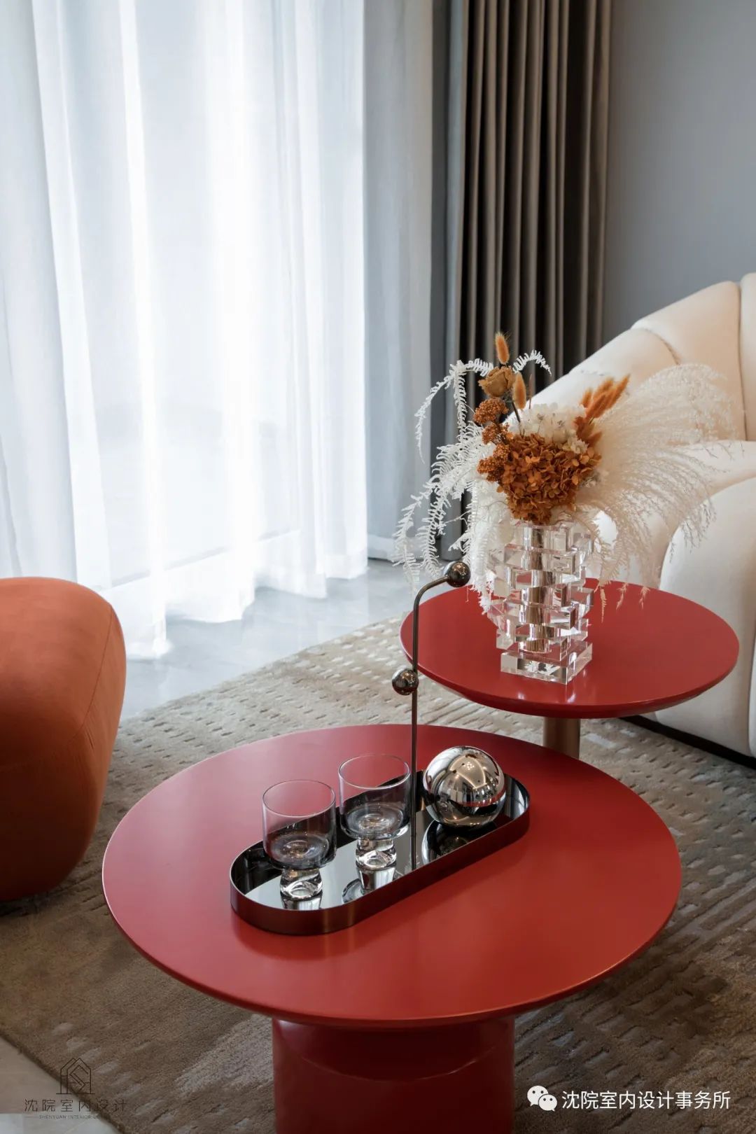 苏州吴江桃源观云 85㎡精装样板房 | 红色前卫空间,温暖陪伴成长-29