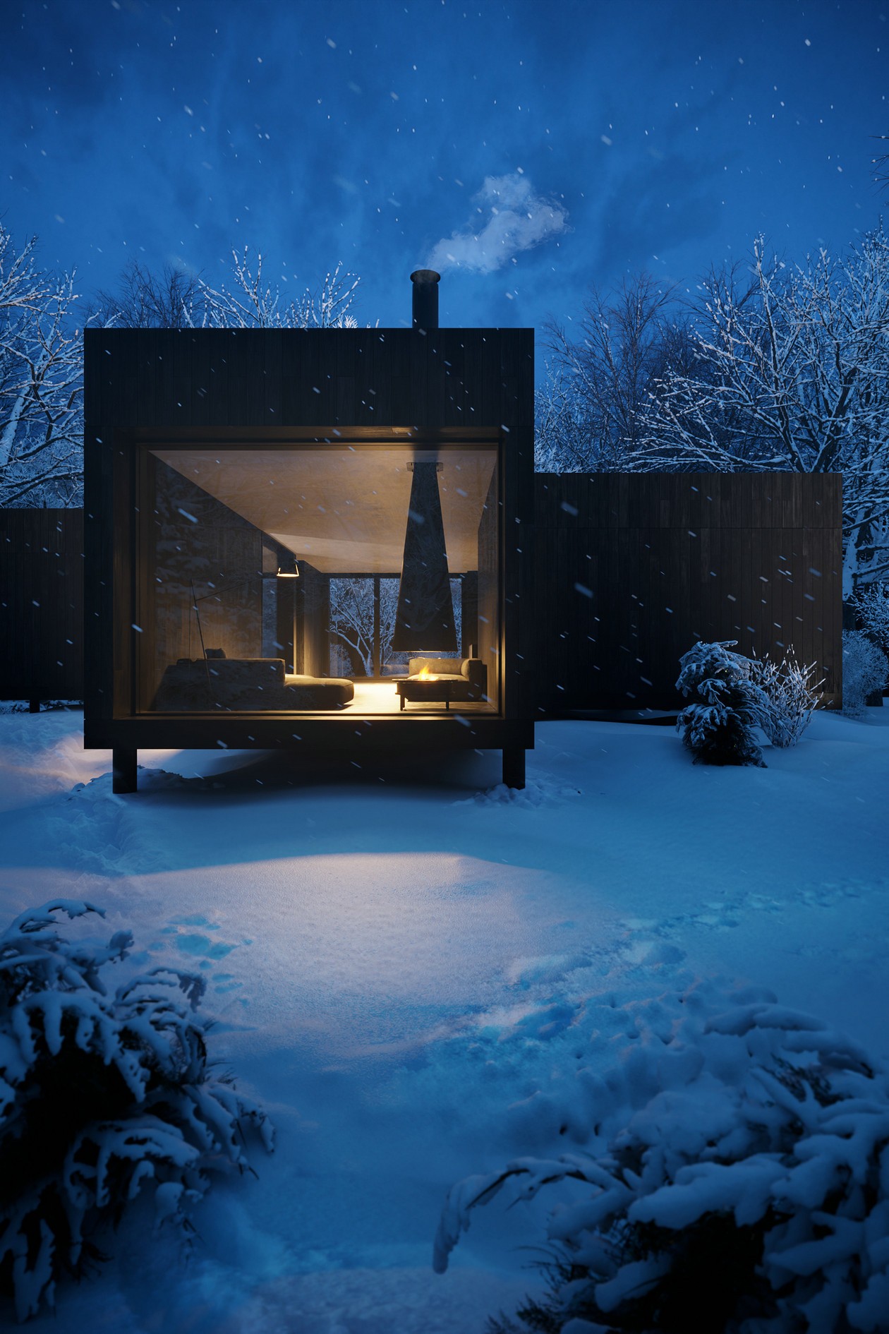 122㎡温斯罗普小屋设计-1