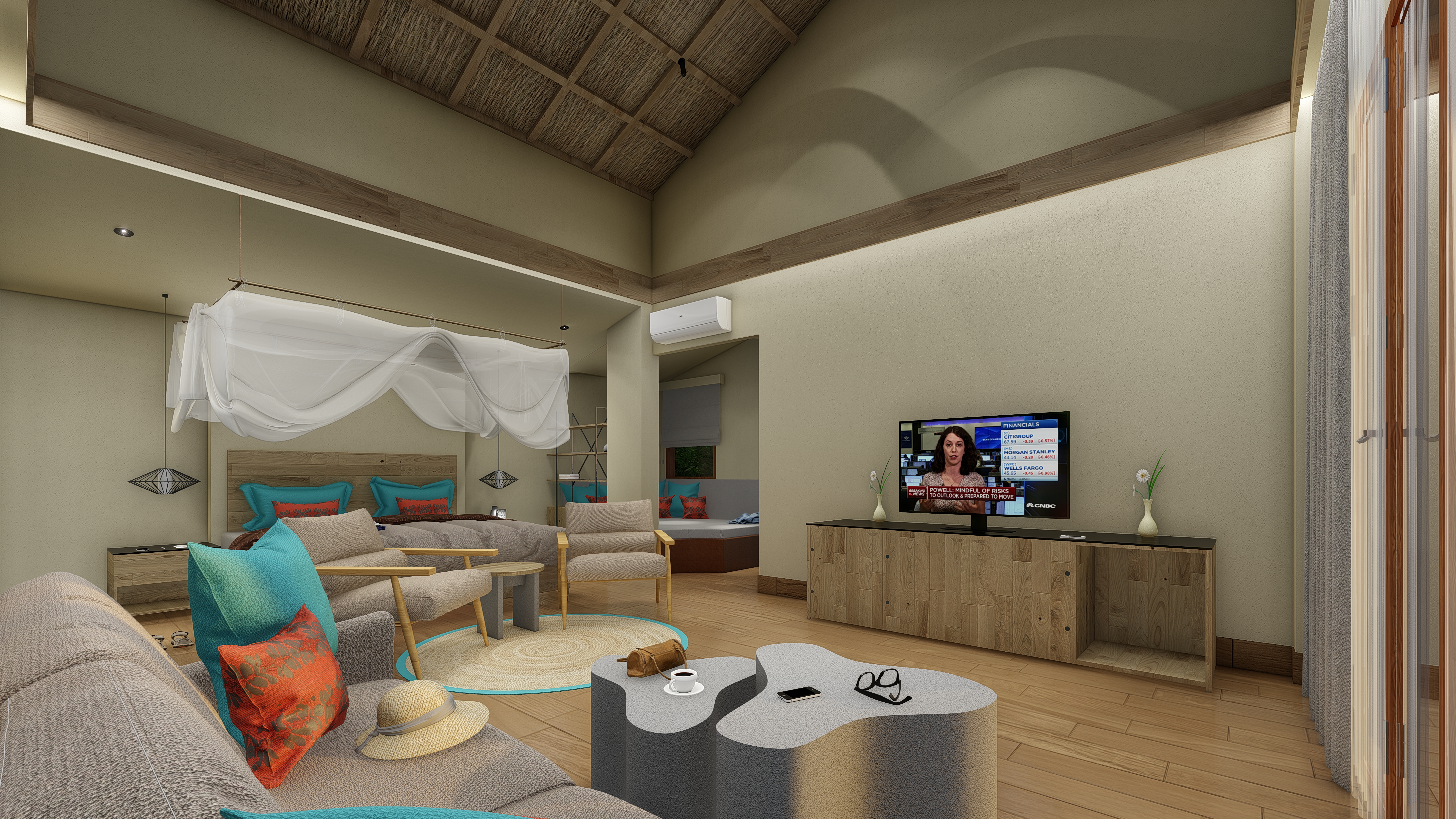 Interior bungalow design resort in Vietnam-3