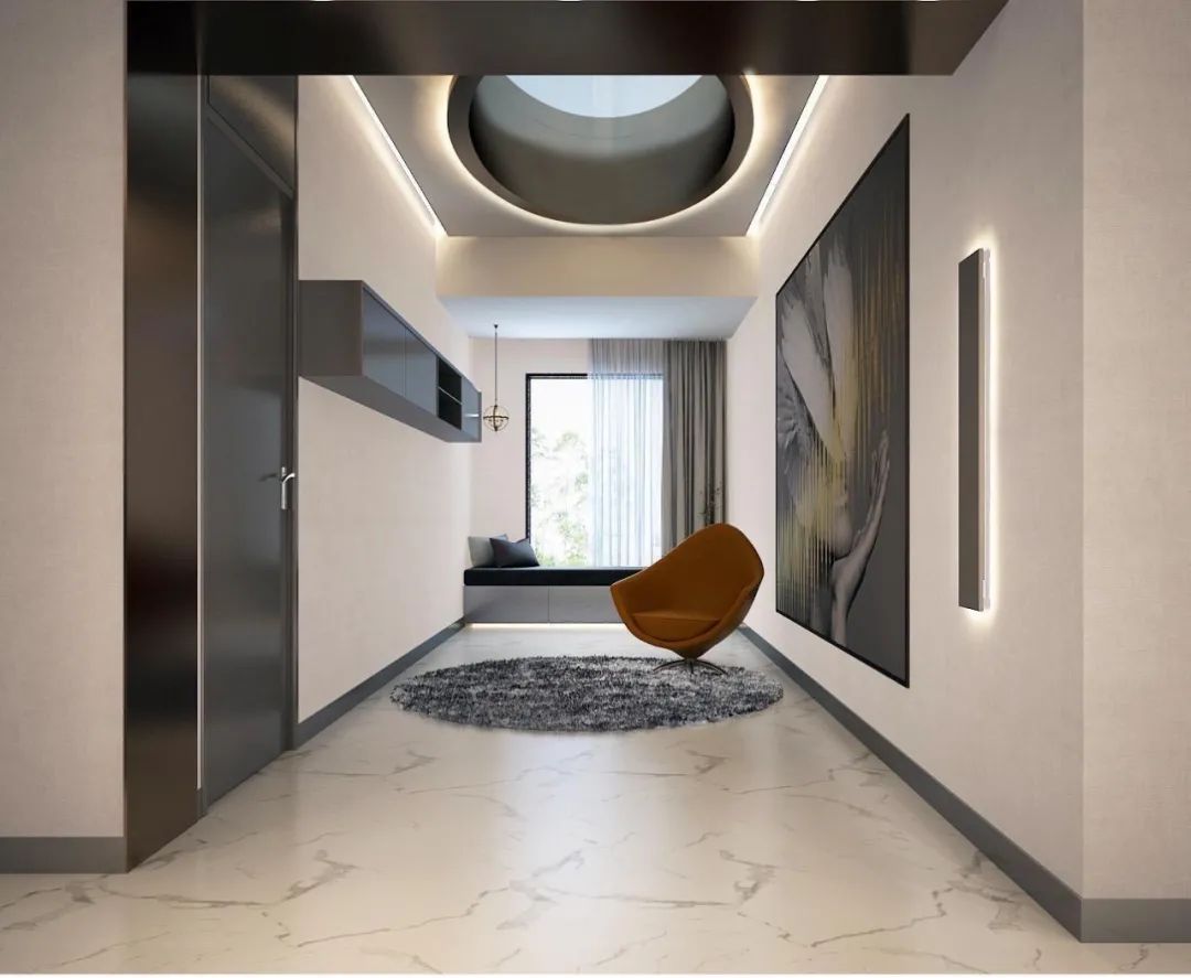 新新小镇简约别墅设计丨部亚维-32