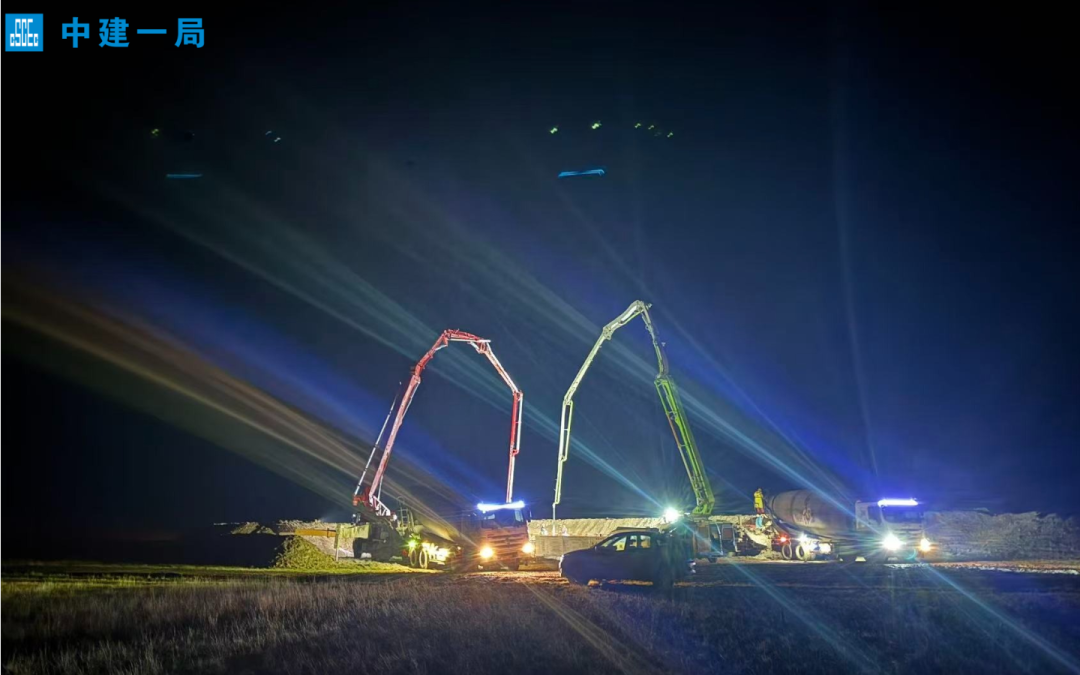 深耕新基建！中建一局承建的内蒙古阿巴嘎旗20万千瓦风电项目完成关键节点-32