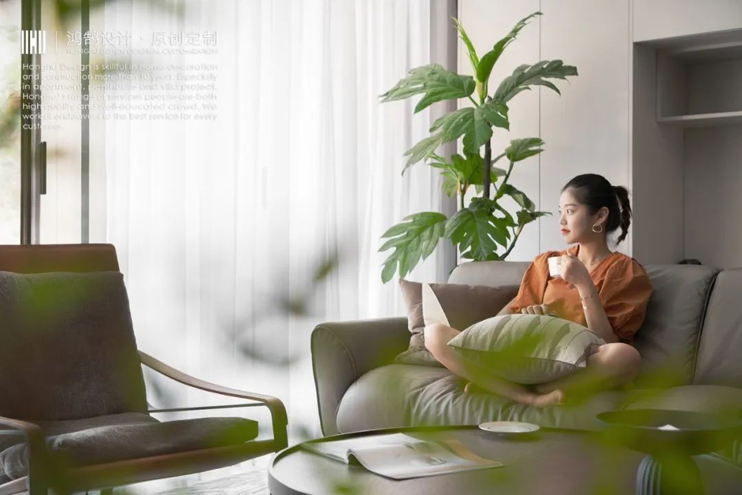 路劲铂郡 140㎡现代简约精装空间丨鸿鹄设计-1