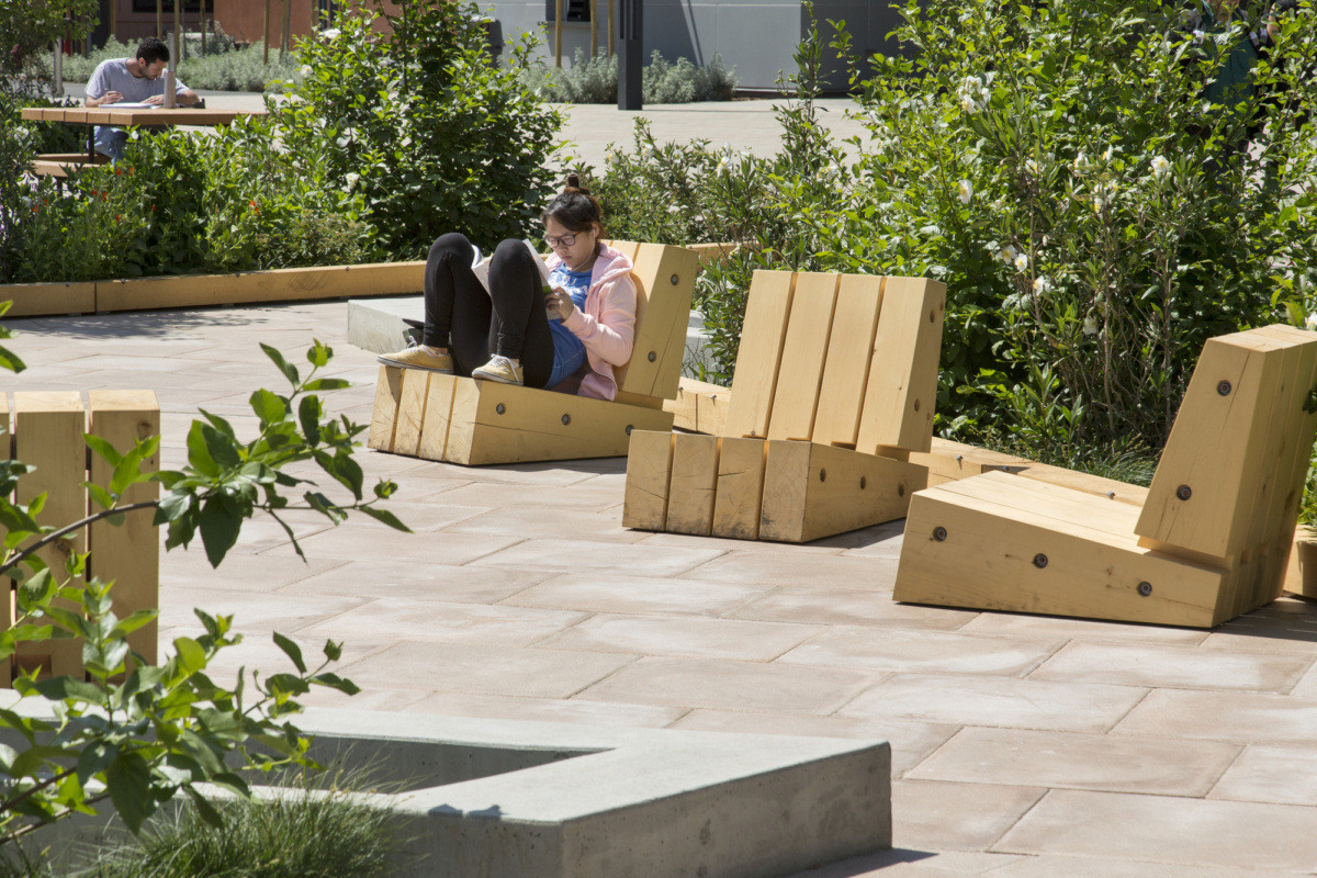 加州 Diablo Valley 学院公共区 | 绿色环保,功能齐全的校园核心-9