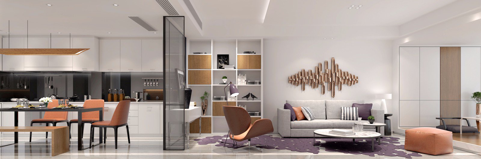 福州世欧王庄 3#03型现代简约样板间-38