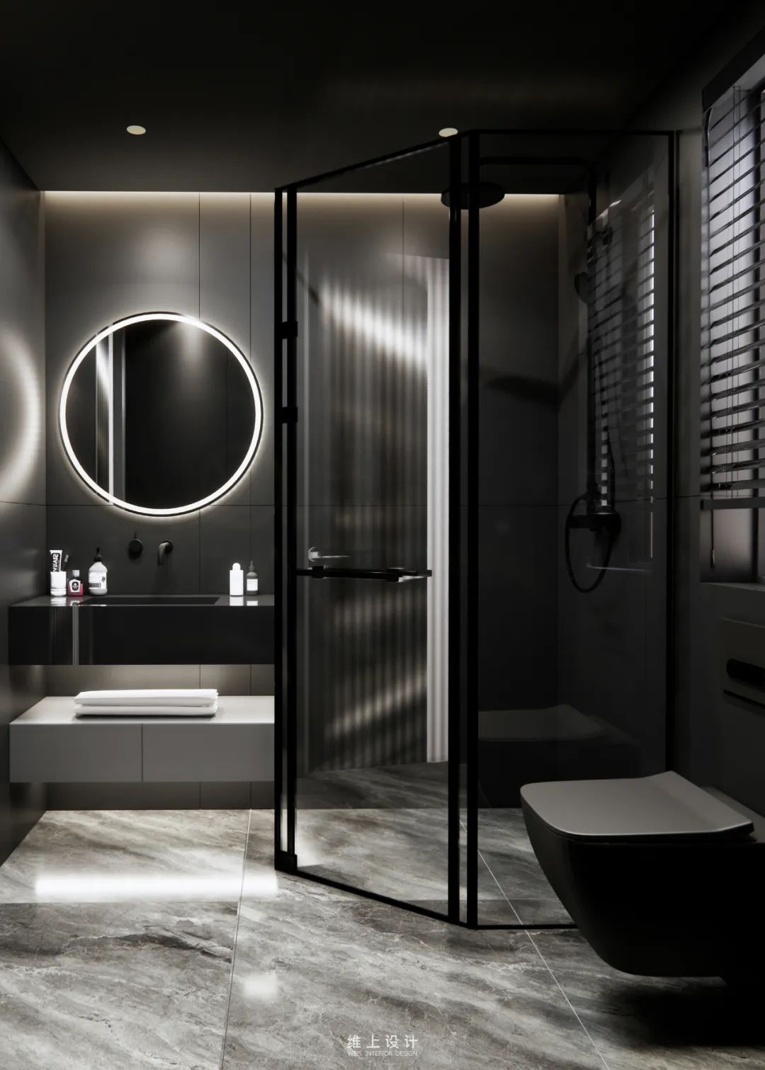 暗调高级质感私宅丨中国福州丨维上设计-38