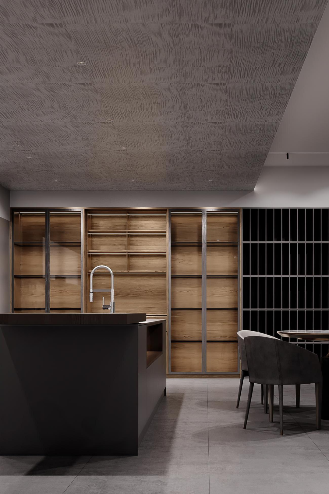 卡利亚高端不锈钢橱柜展厅丨周笙笙全案设计工作室-16