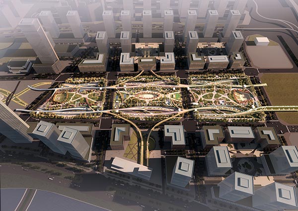 Zhengzhou New District Transportation Core Area-3