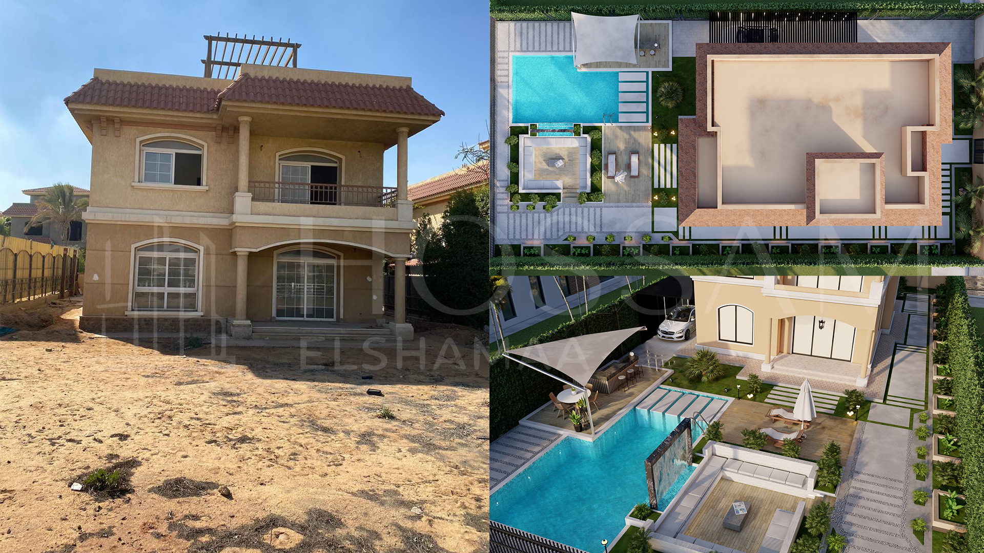 Madinaty 城市别墅景观设计-5