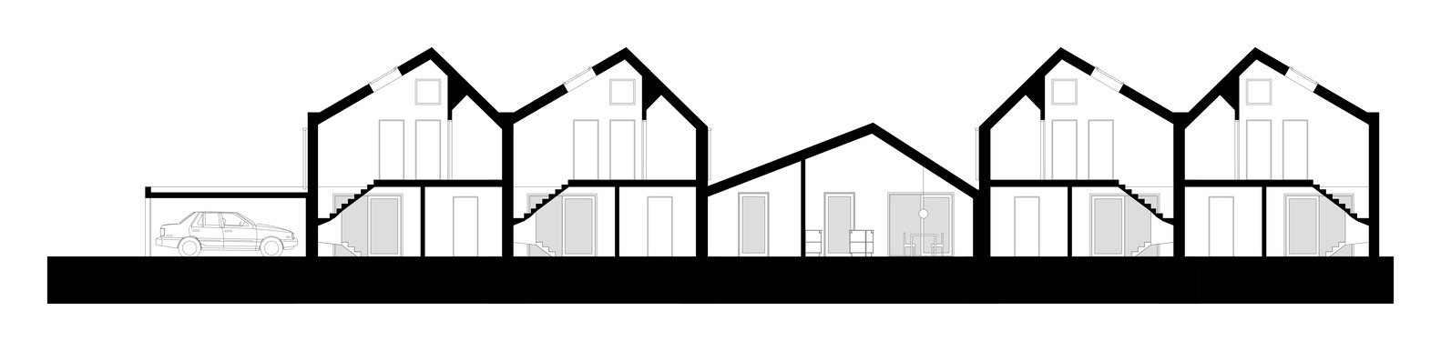 沃斯滕社会住房丨比利时丨Urbain Architectencollectief-35