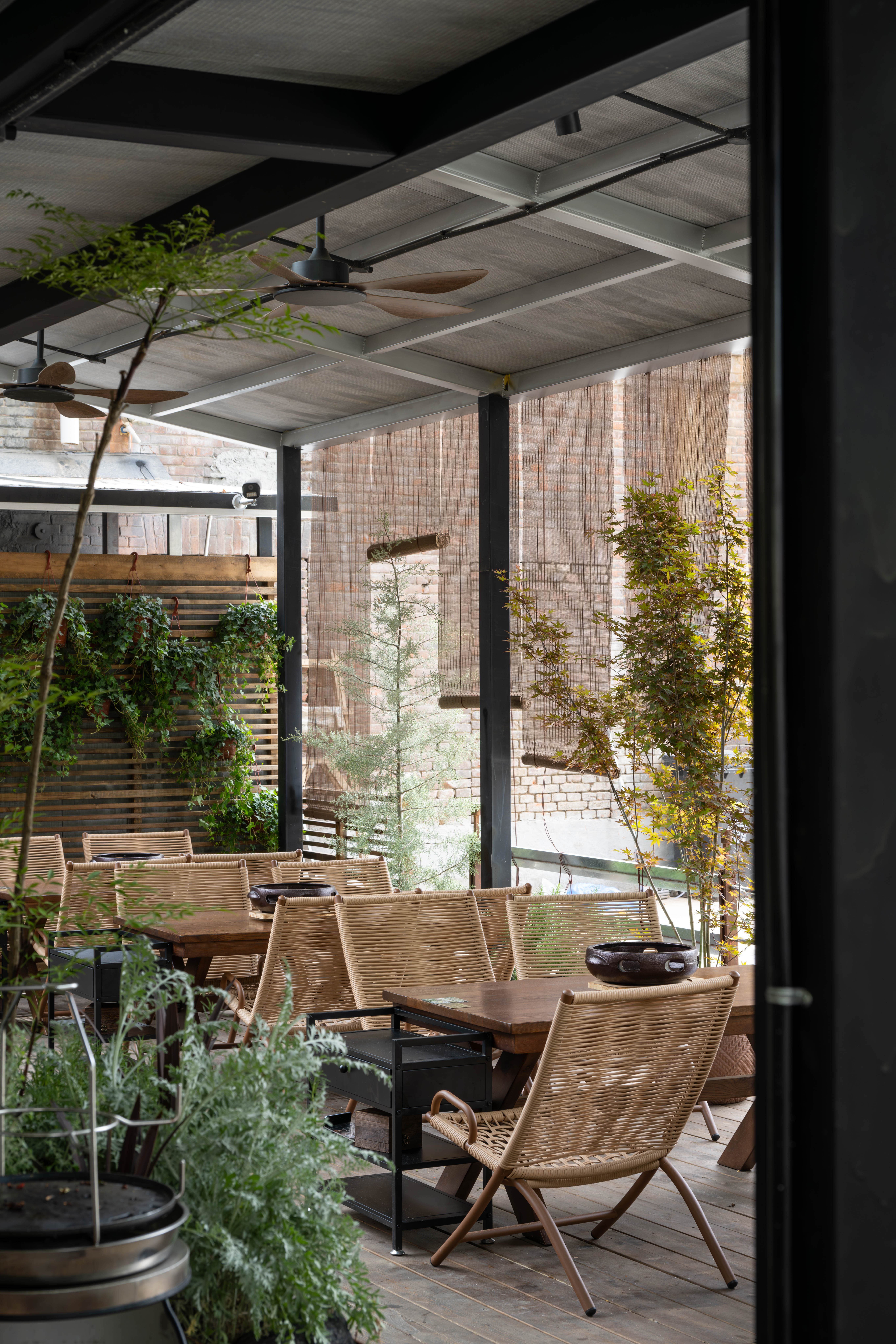 冷遇见暖融合烤肉丨中国郑州丨山野设计-47