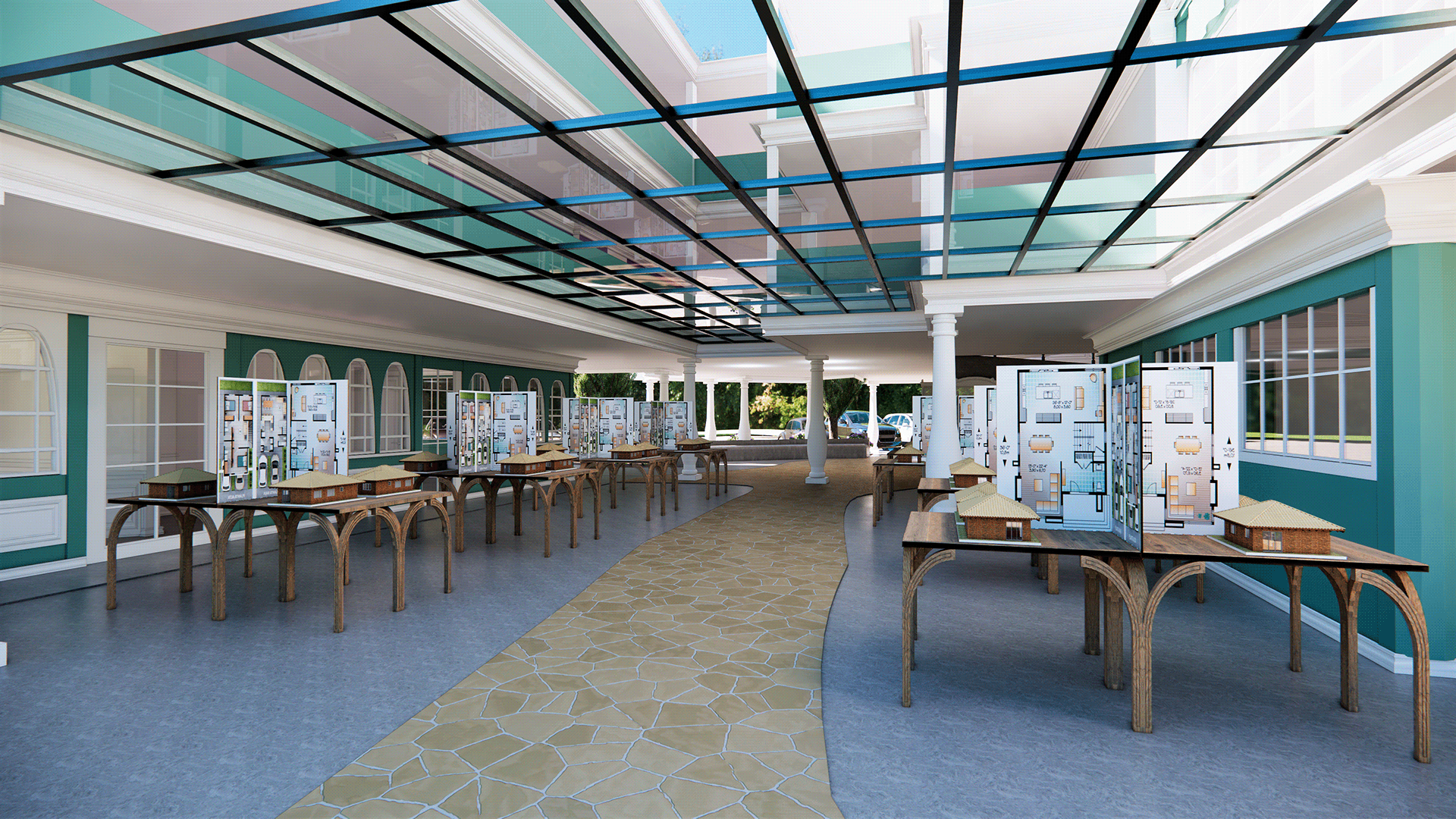 厄瓜多尔昆卡大学室内设计专业教学楼设计-89